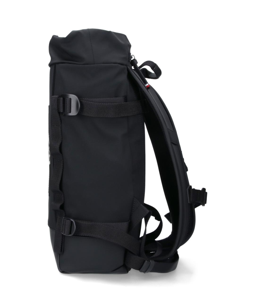 MONCLER GRENOBLE Черный синтетический рюкзак, фото 5