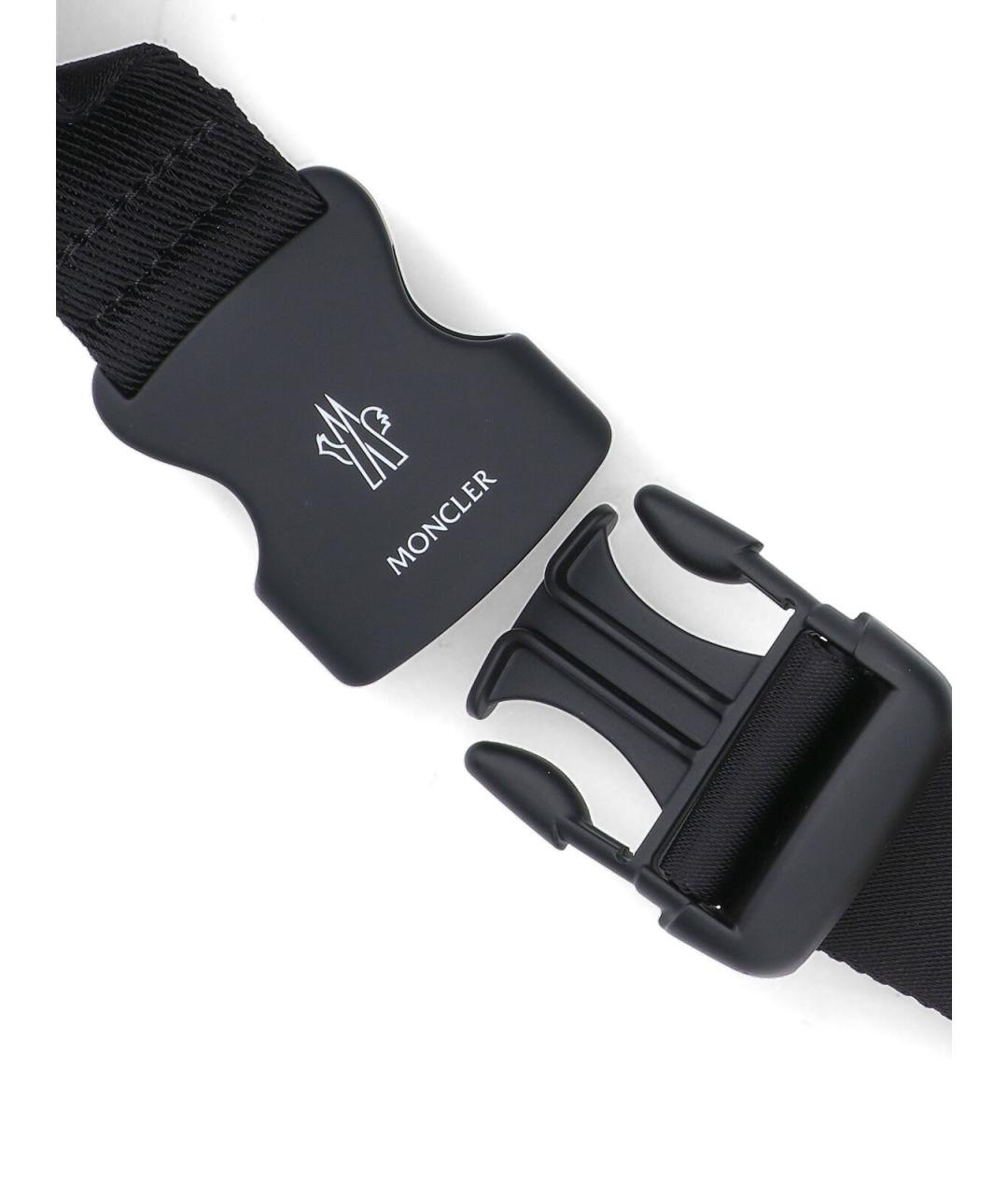 MONCLER GRENOBLE Черная поясная сумка, фото 5