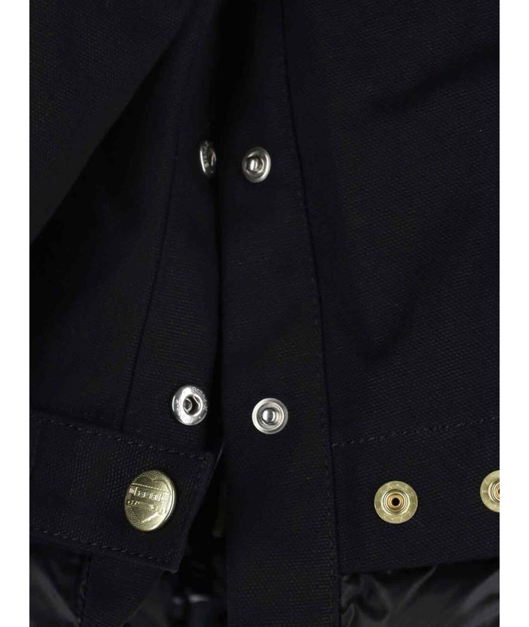 SACAI Черный полиэстеровый пуховик, фото 7