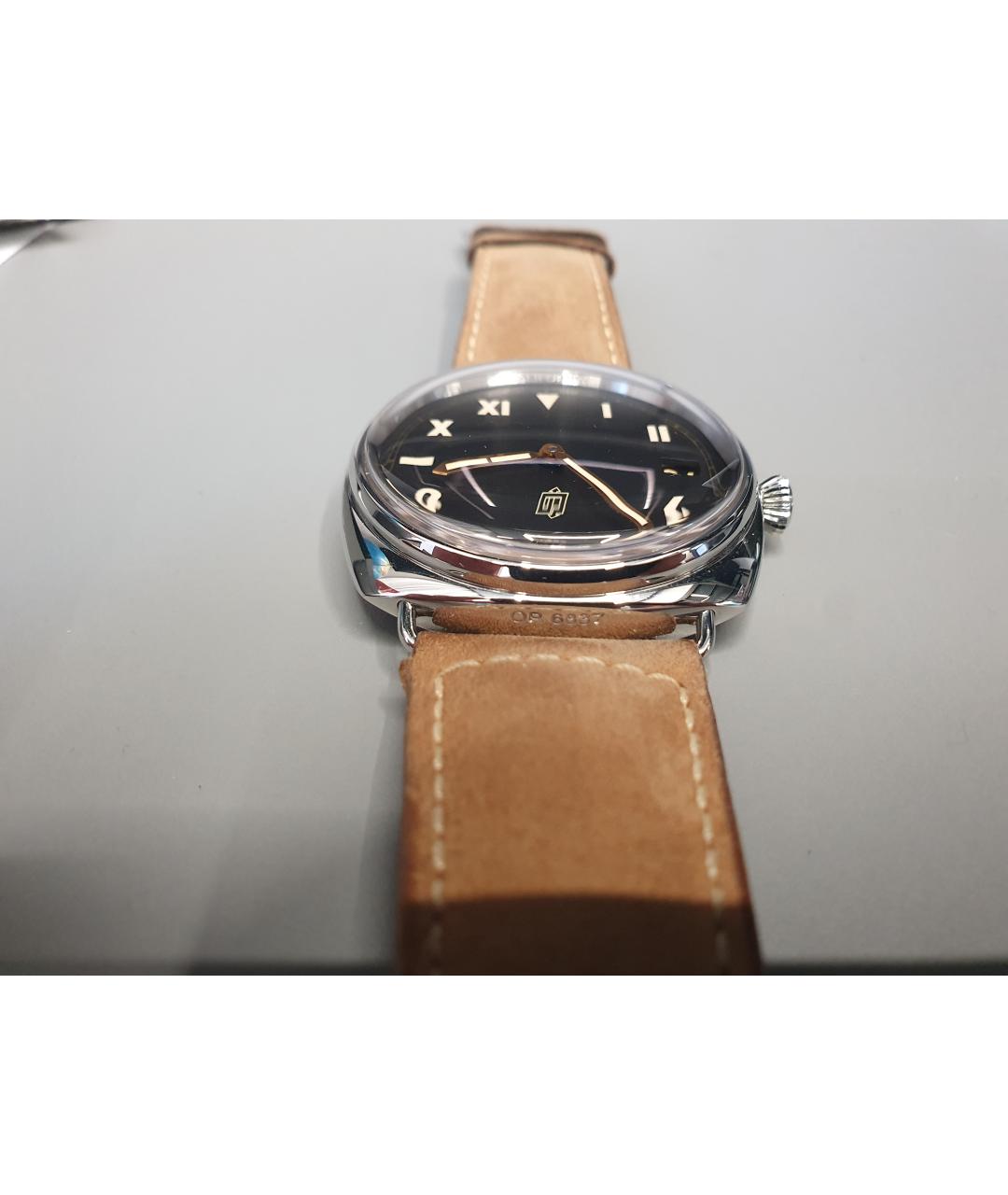 PANERAI Черные стальные часы, фото 4