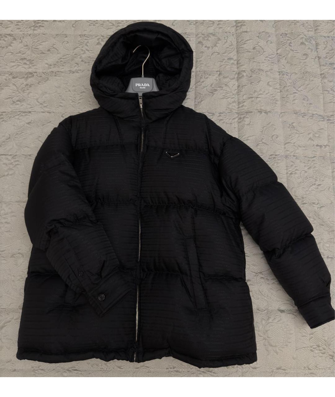PRADA Черный пуховик, фото 2