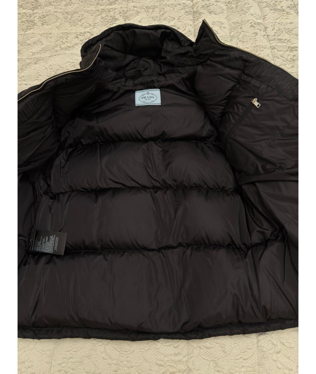 PRADA Черный пуховик, фото 3
