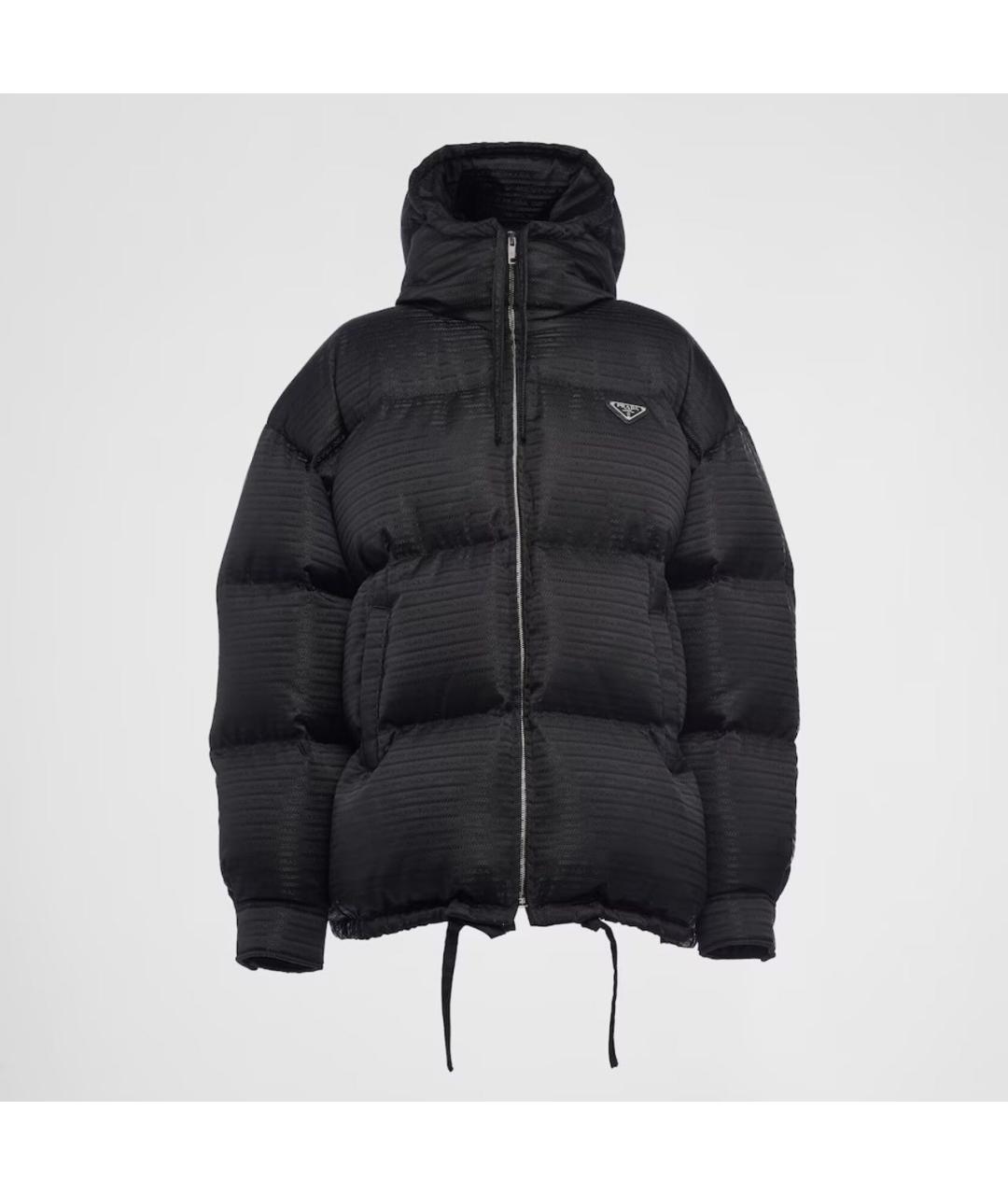 PRADA Черный пуховик, фото 9