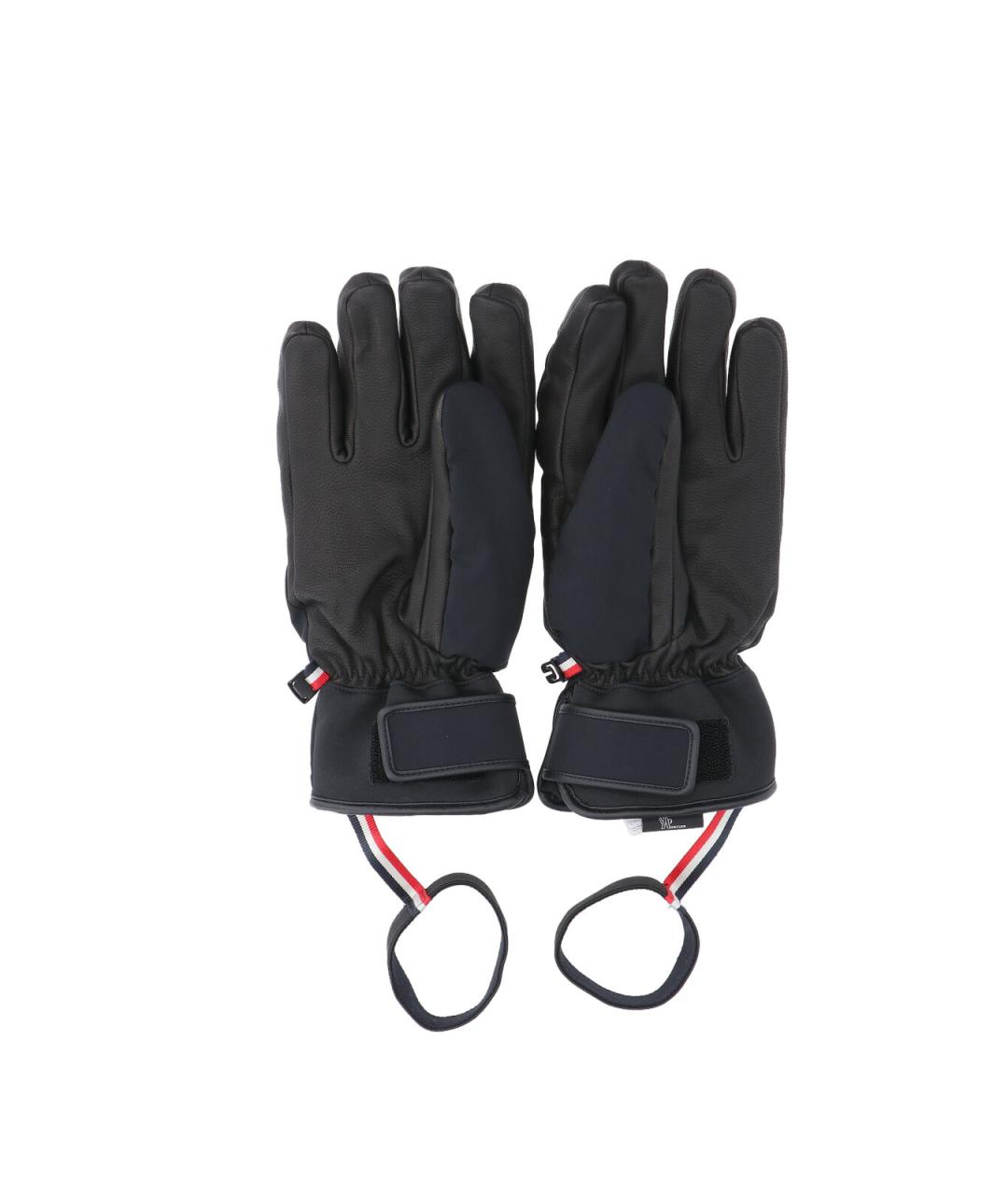 MONCLER GRENOBLE Черные перчатки, фото 3