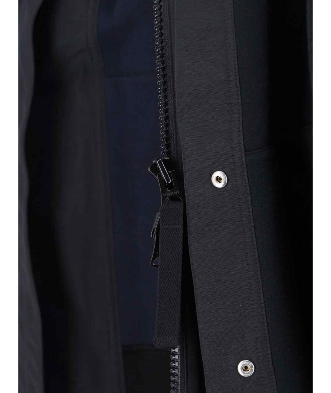 SACAI Черная хлопковая куртка, фото 5