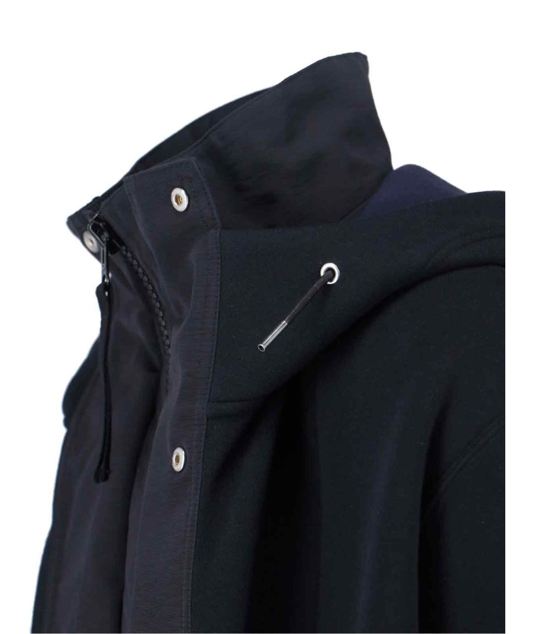 SACAI Черная хлопковая куртка, фото 3