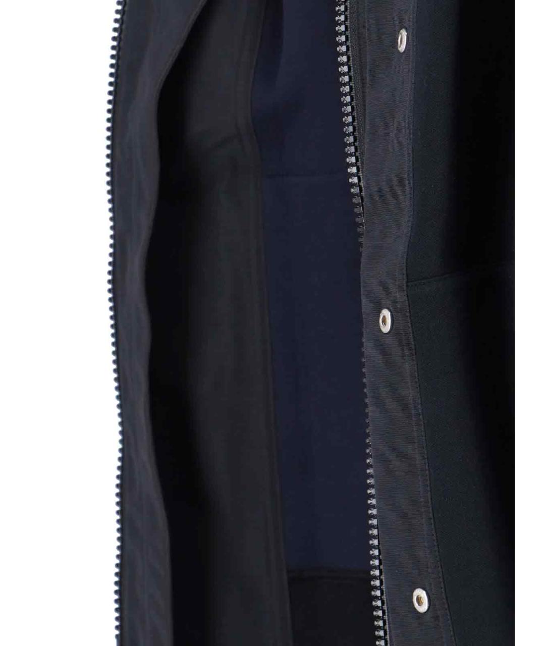 SACAI Черная хлопковая куртка, фото 4