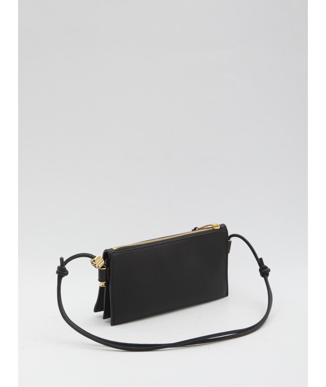 LOEWE Черная кожаная сумка через плечо, фото 2