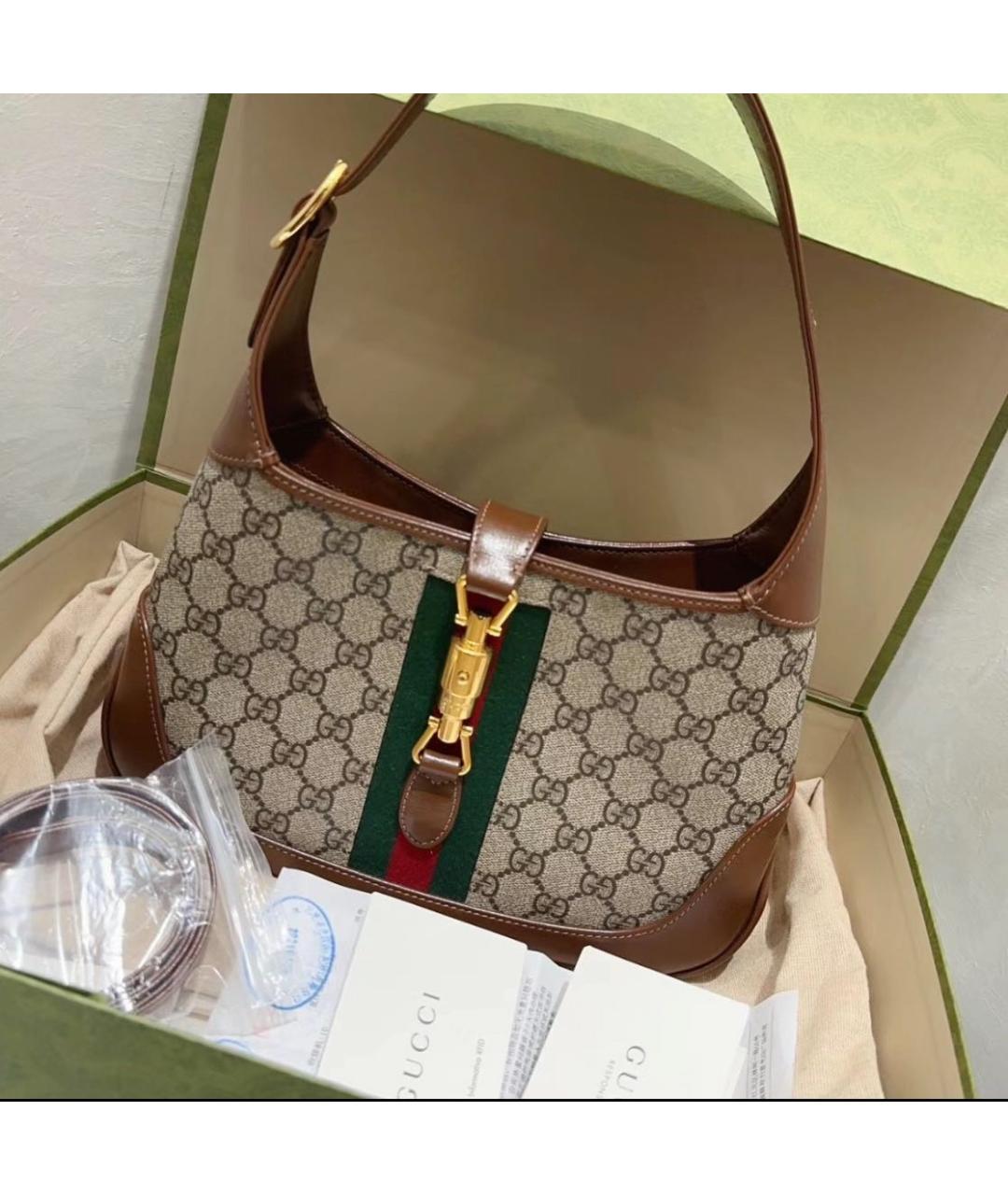 GUCCI Мульти кожаная сумка через плечо, фото 2