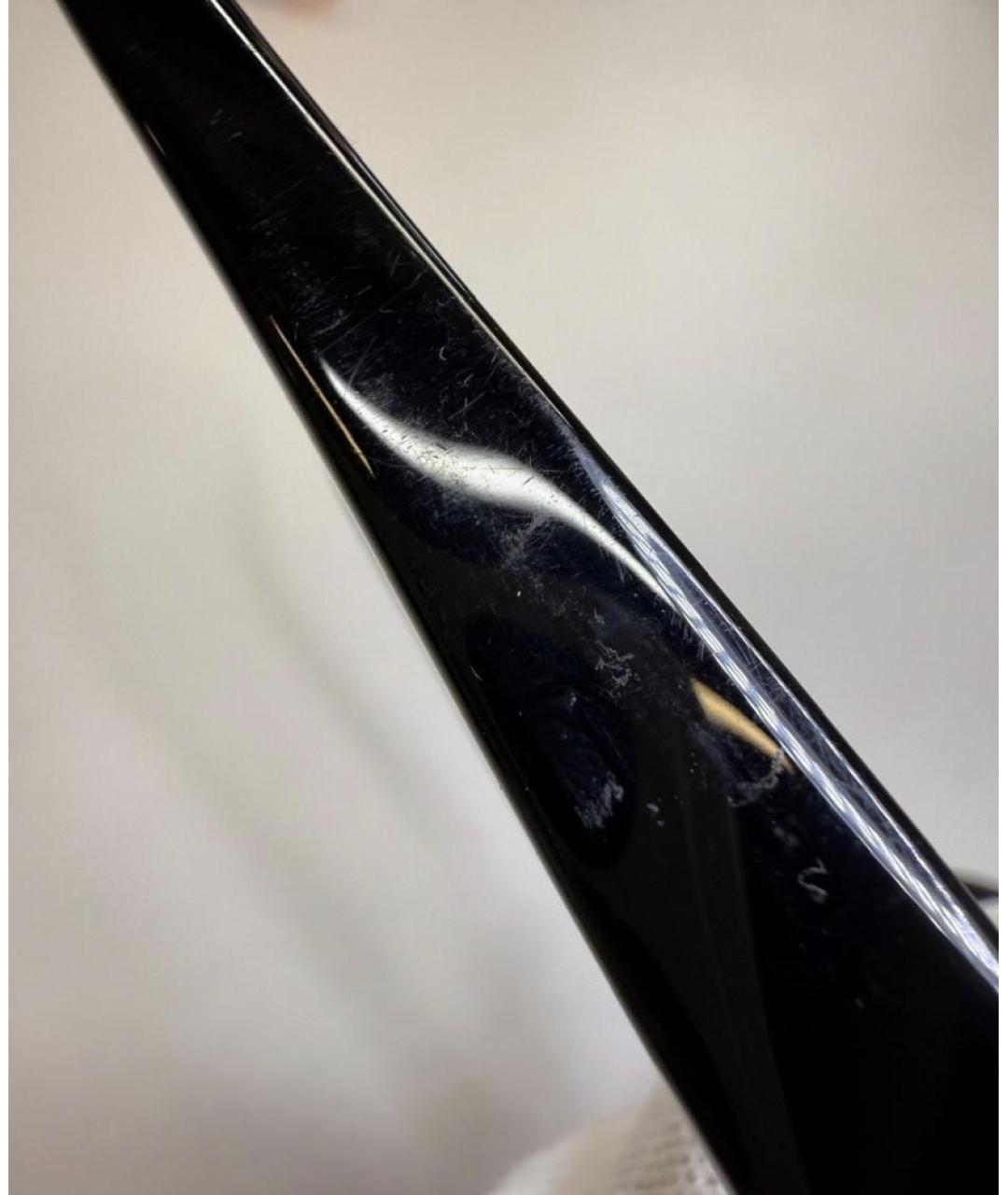 SAINT LAURENT Черные пластиковые солнцезащитные очки, фото 7