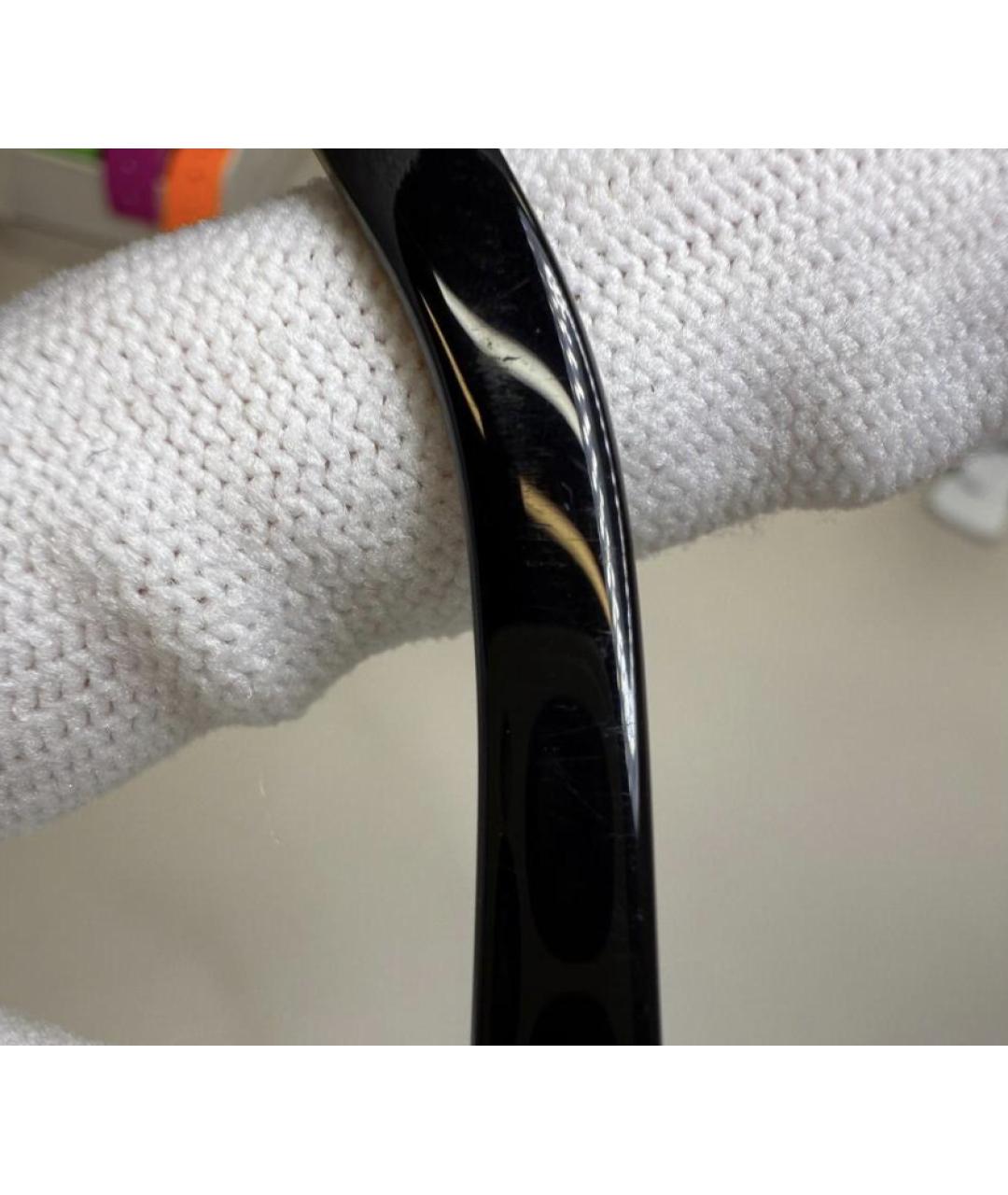 SAINT LAURENT Черные пластиковые солнцезащитные очки, фото 6