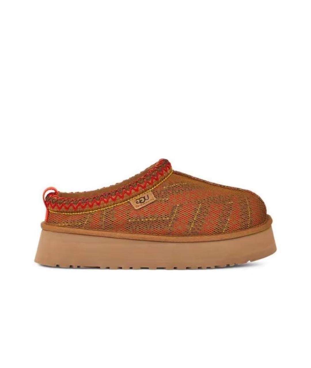 UGG AUSTRALIA Оранжевое замшевые сабо, фото 1