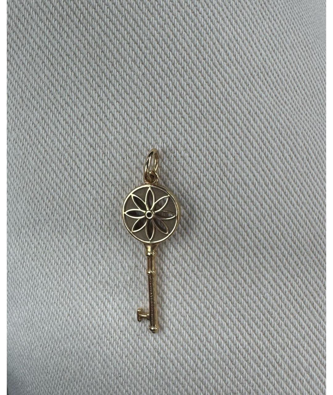 TIFFANY&CO Золотой кулон из желтого золота, фото 2