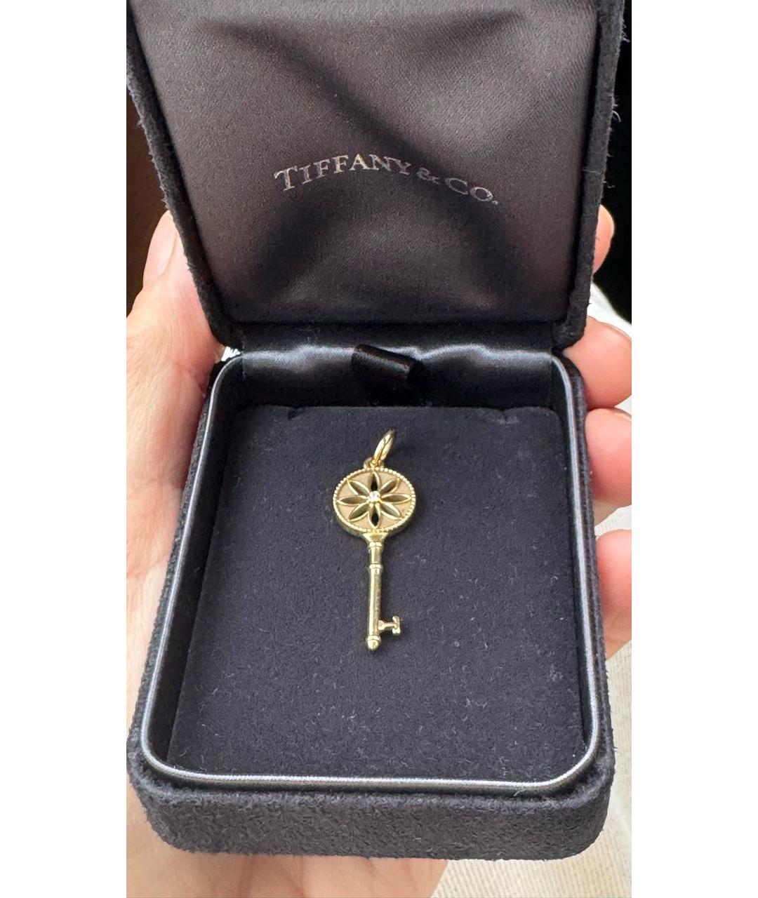 TIFFANY&CO Золотой кулон из желтого золота, фото 3