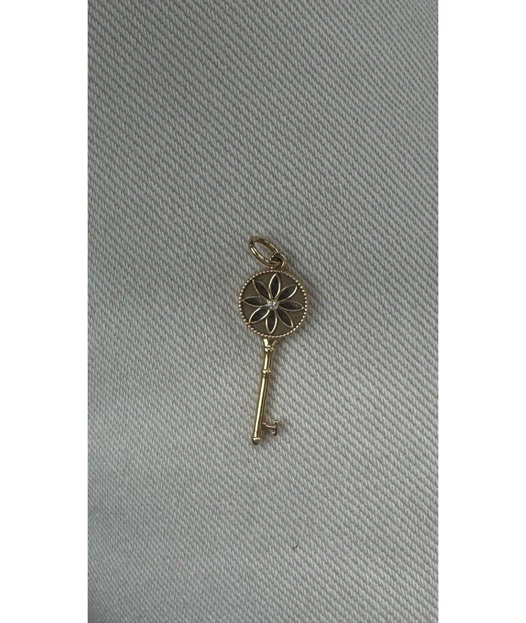 TIFFANY&CO Золотой кулон из желтого золота, фото 5