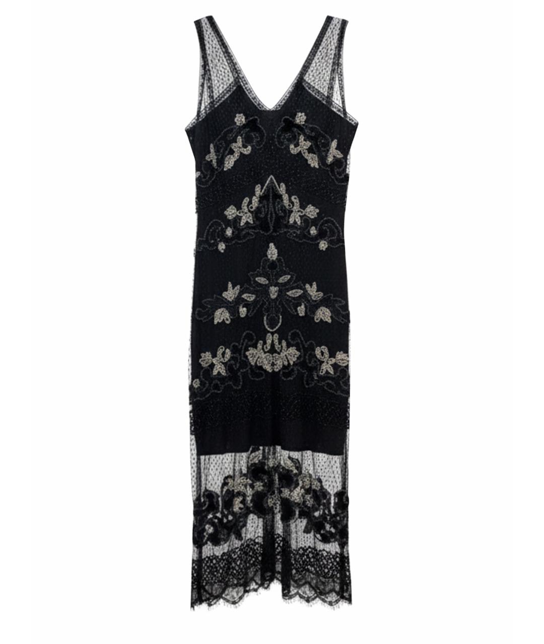 TWIN-SET Черное вечернее платье, фото 1