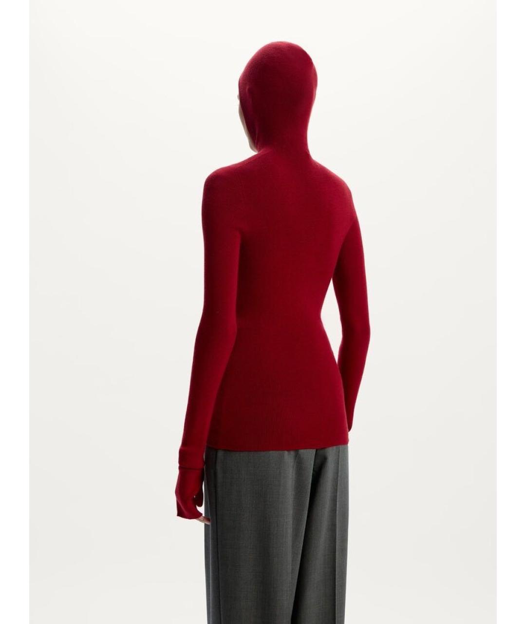 12 STOREEZ Красный шерстяной джемпер / свитер, фото 8