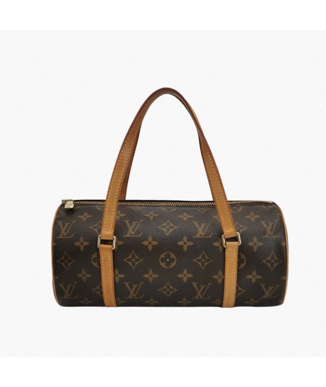 LOUIS VUITTON Коричневая сумка через плечо, фото 5