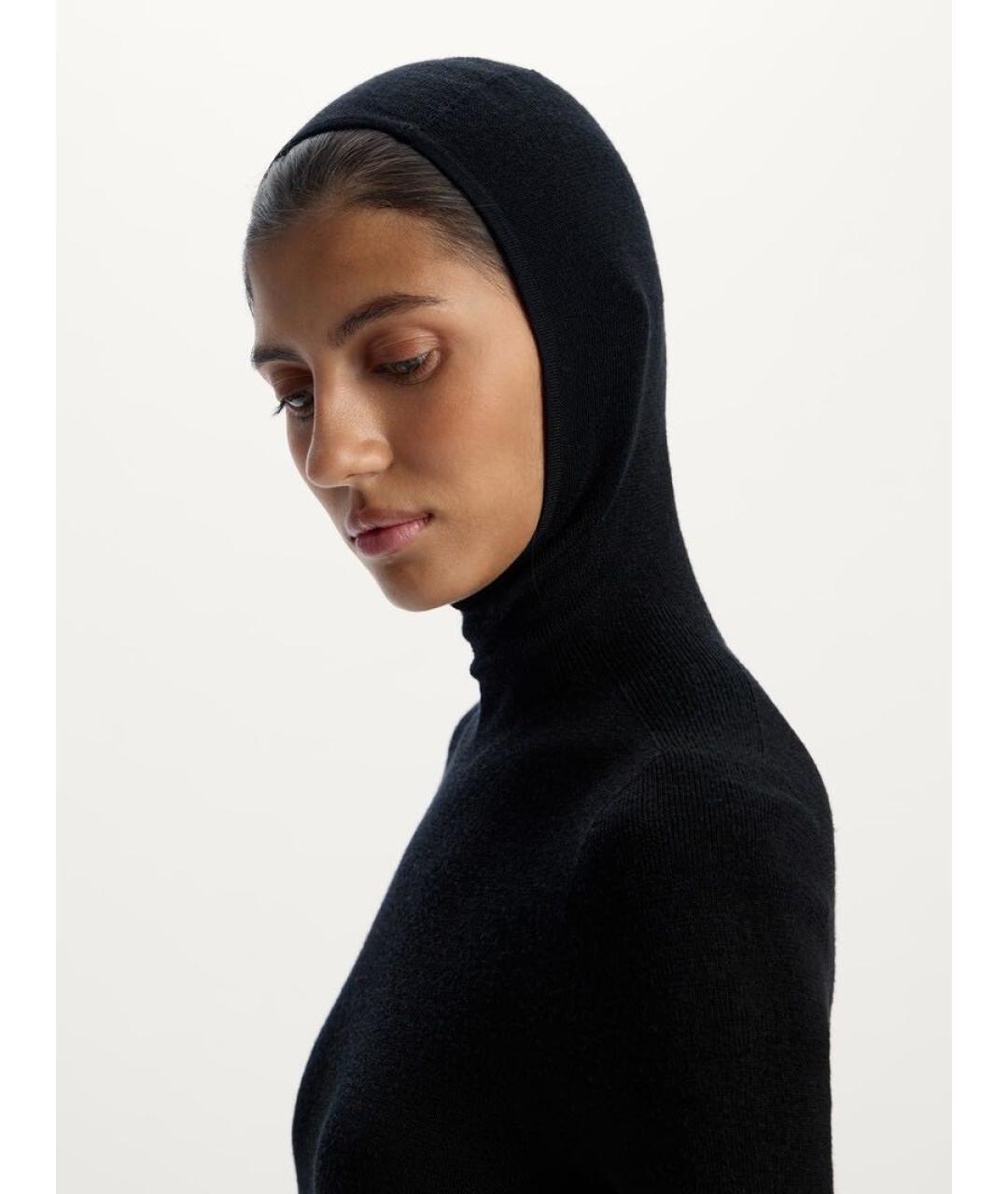 12 STOREEZ Черный шерстяной джемпер / свитер, фото 2