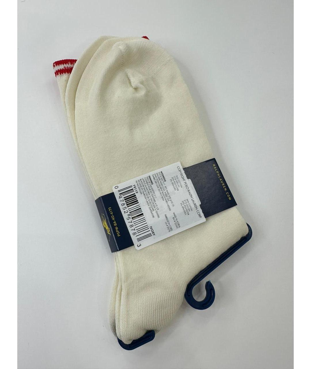 POLO RALPH LAUREN Белые носки, чулки и колготы, фото 7