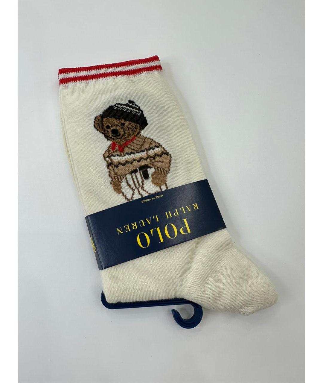 POLO RALPH LAUREN Белые носки, чулки и колготы, фото 6