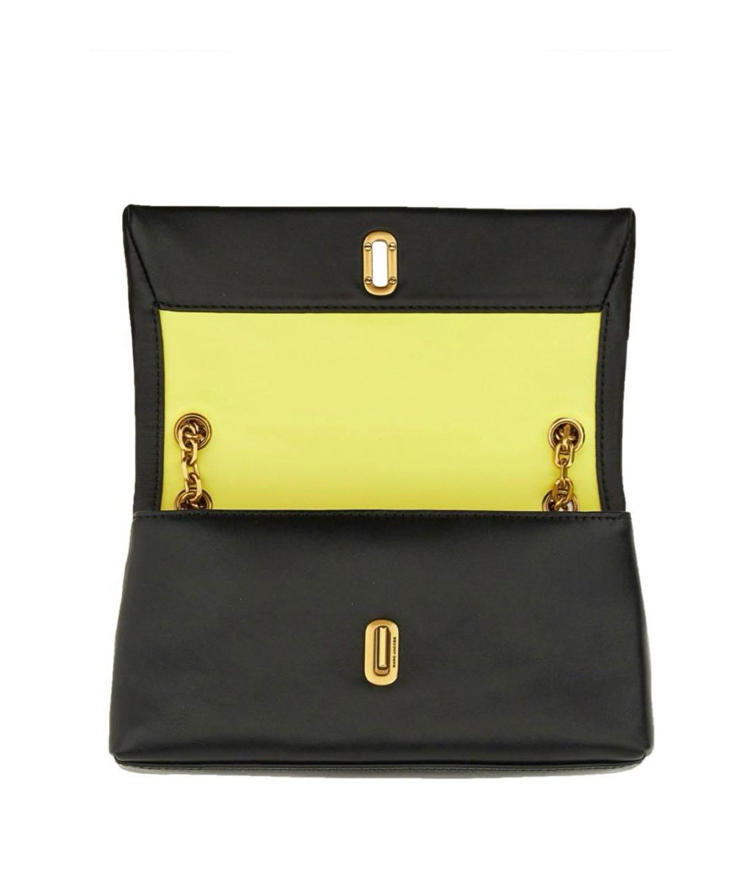 MARC JACOBS Черная кожаная сумка через плечо, фото 3