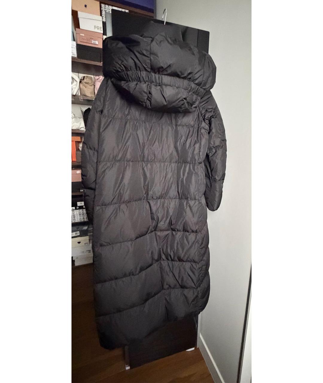 ADD Черный синтетический пуховик, фото 3