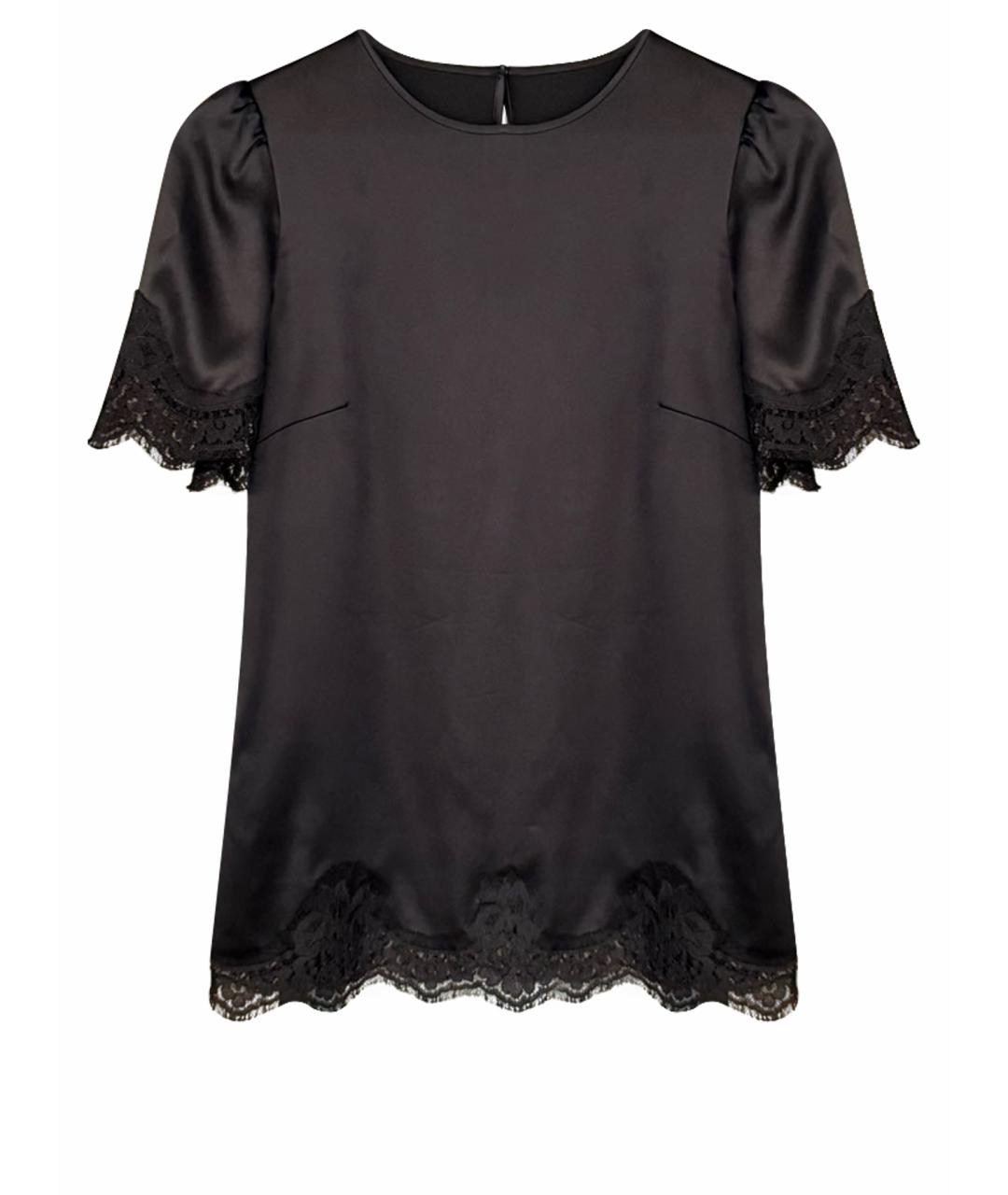 DOLCE&GABBANA Черная хлопковая блузы, фото 1