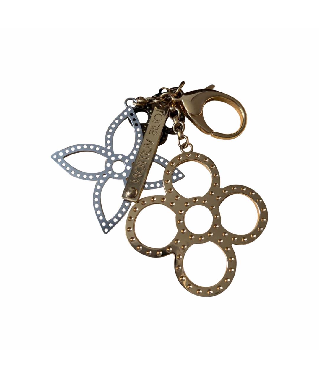 LOUIS VUITTON Золотой брелок, фото 1