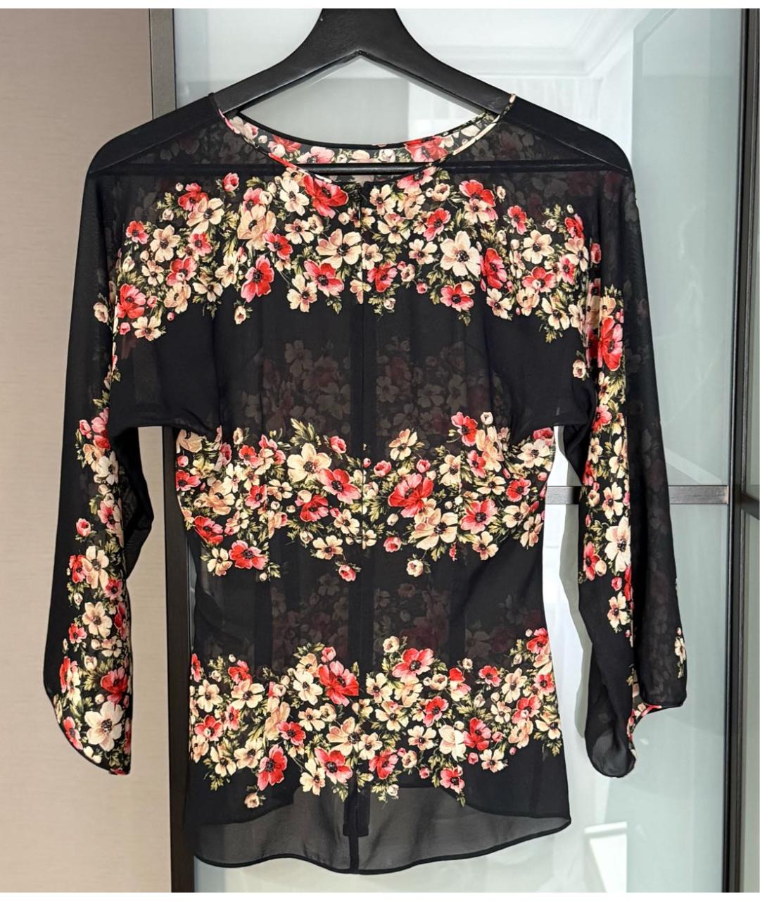 DOLCE&GABBANA Мульти шелковая блузы, фото 3