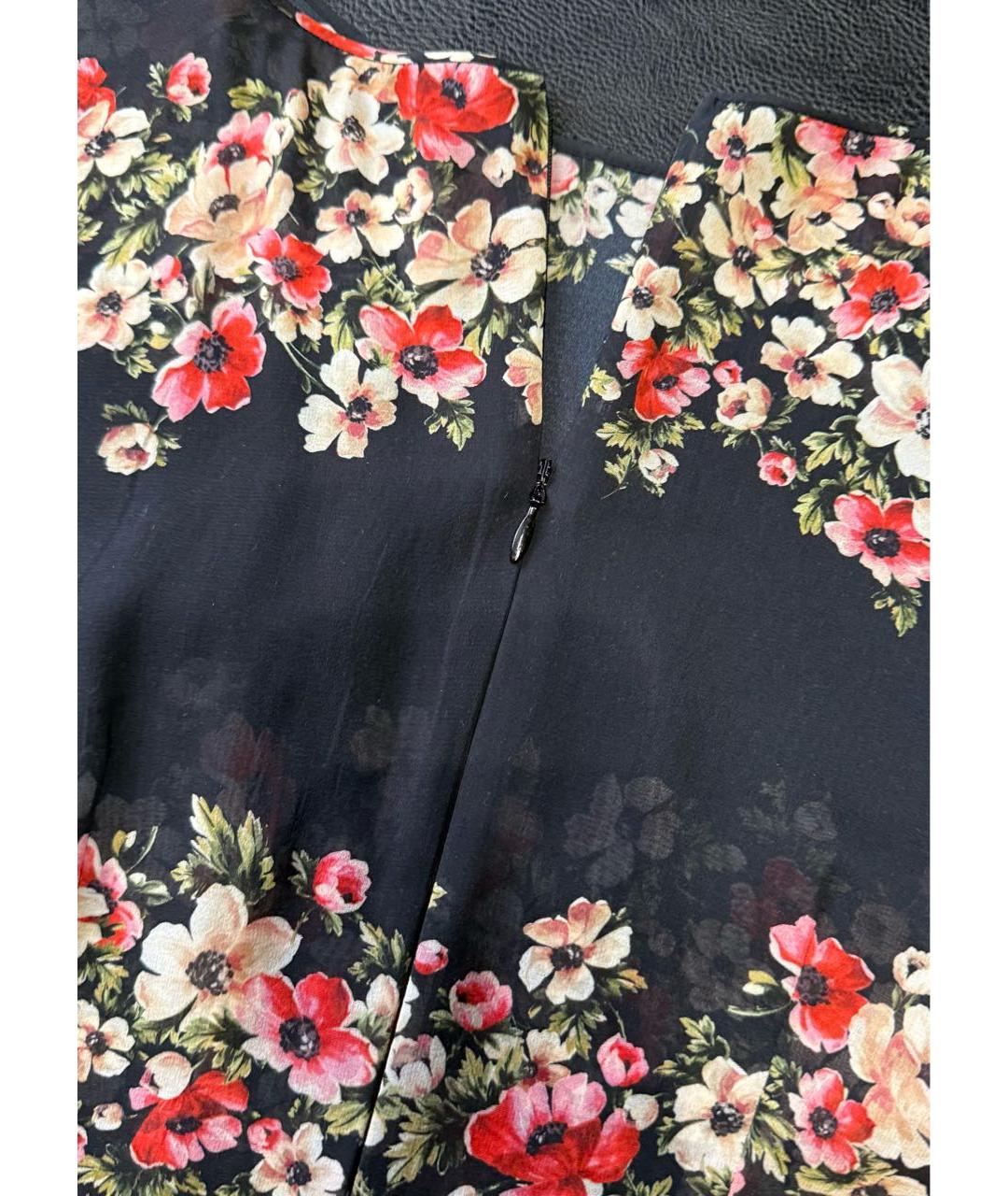 DOLCE&GABBANA Мульти шелковая блузы, фото 4