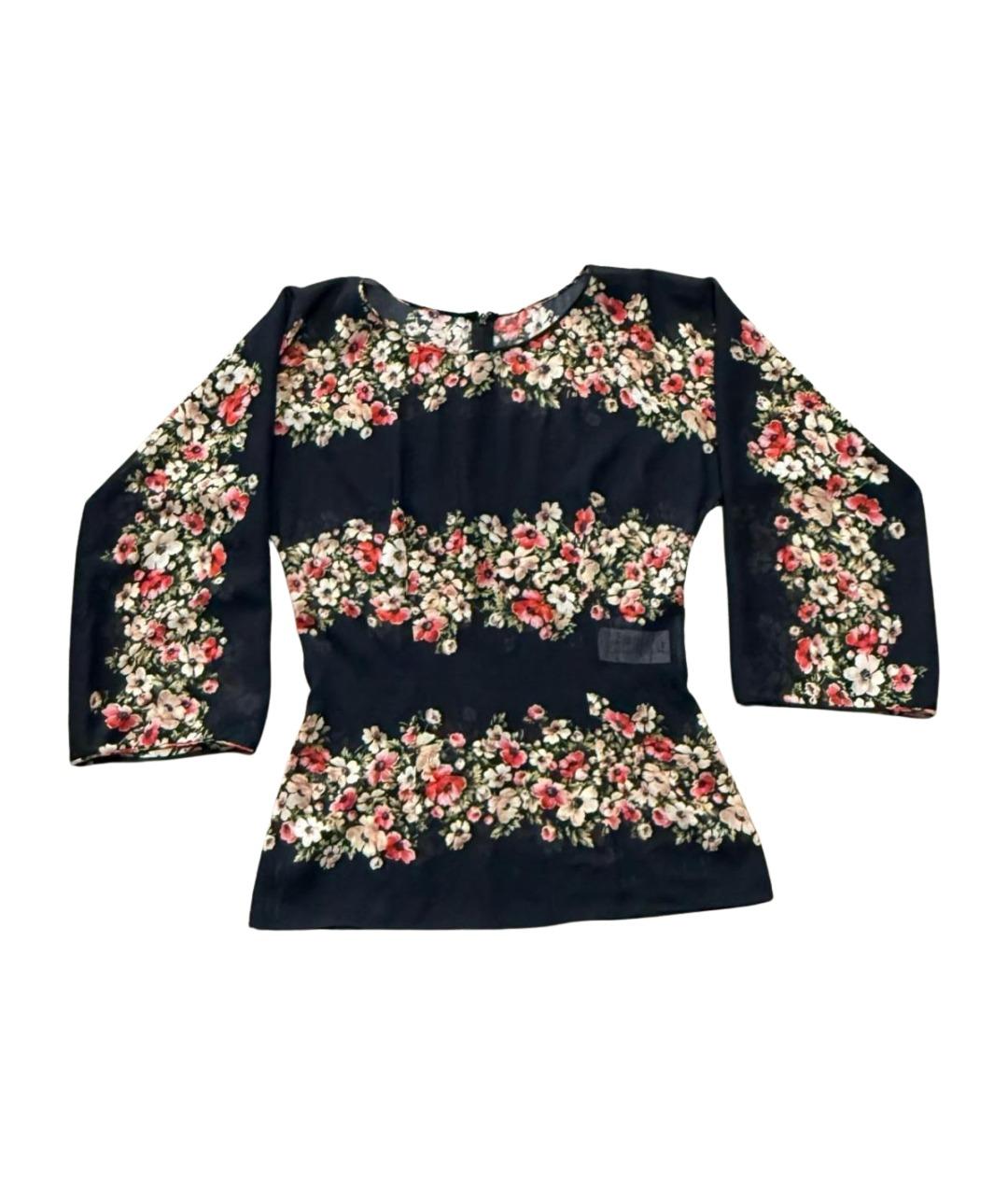 DOLCE&GABBANA Мульти шелковая блузы, фото 1