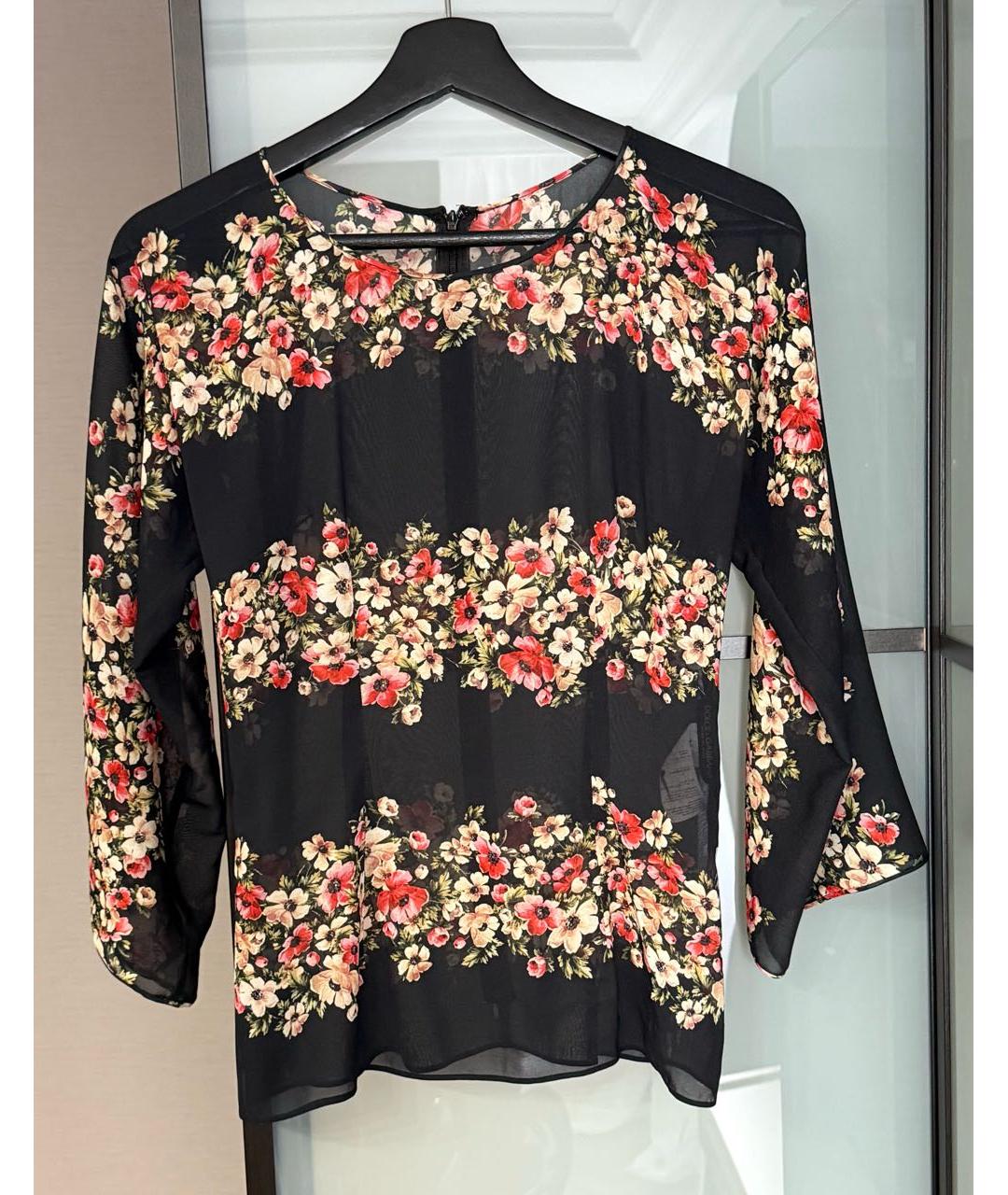 DOLCE&GABBANA Мульти шелковая блузы, фото 2