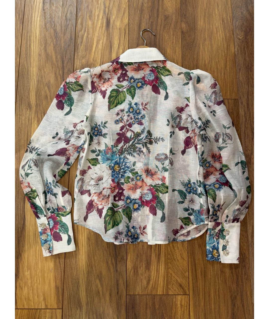 ZIMMERMANN Мульти шелковая рубашка, фото 4