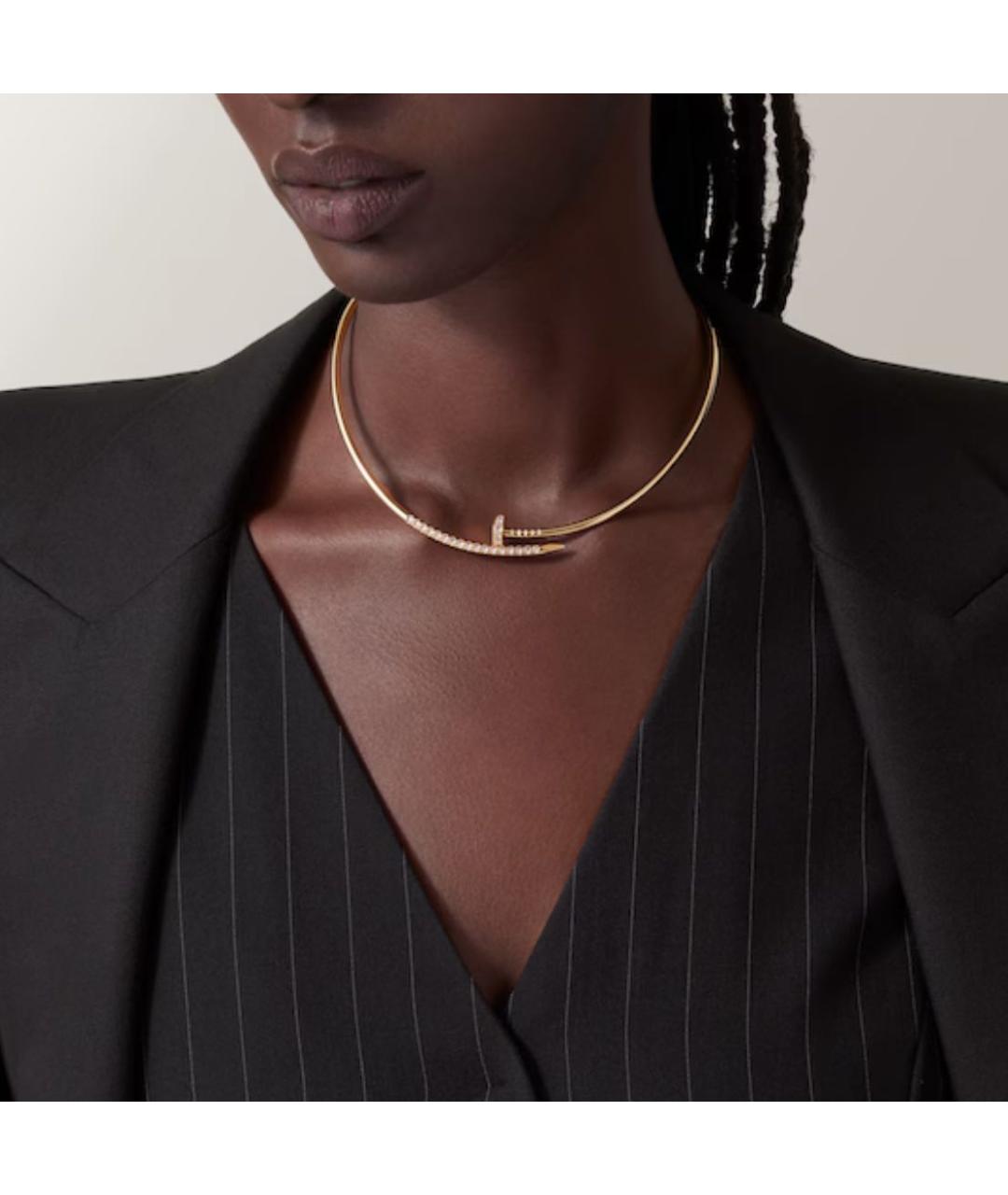 CARTIER Золотое колье из желтого золота, фото 2