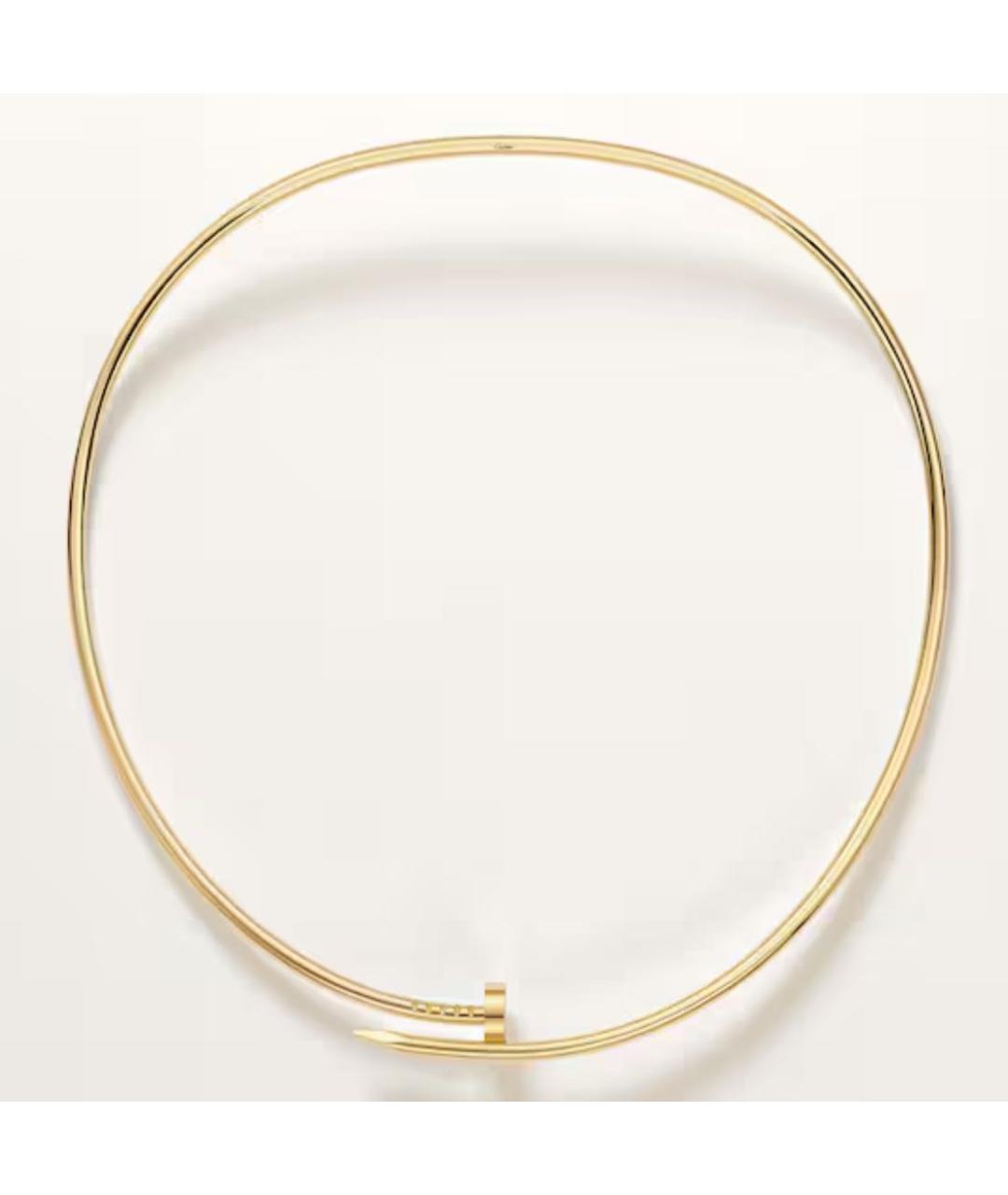 CARTIER Золотое колье из желтого золота, фото 3