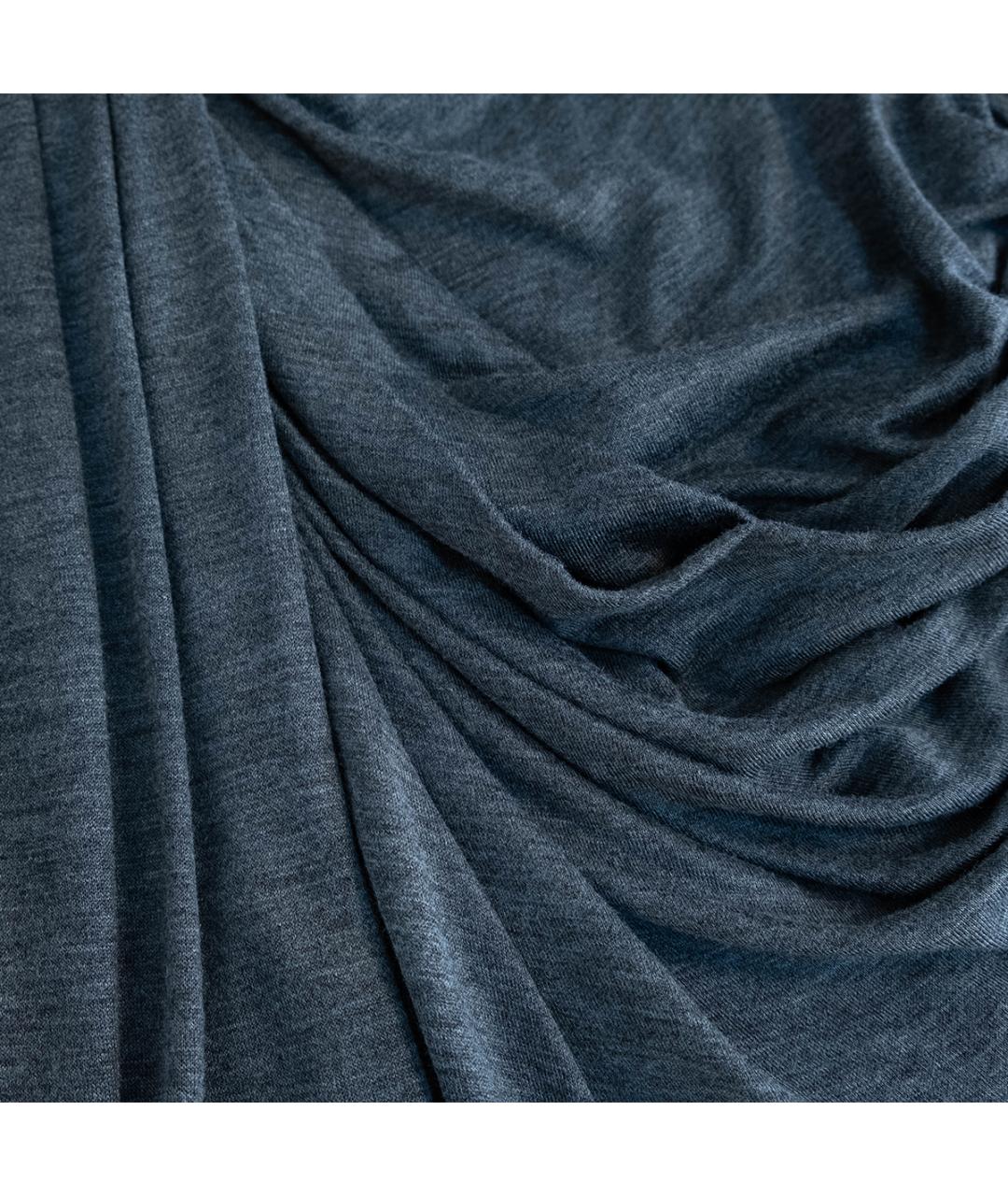 FENDI Серое вискозное повседневное платье, фото 4