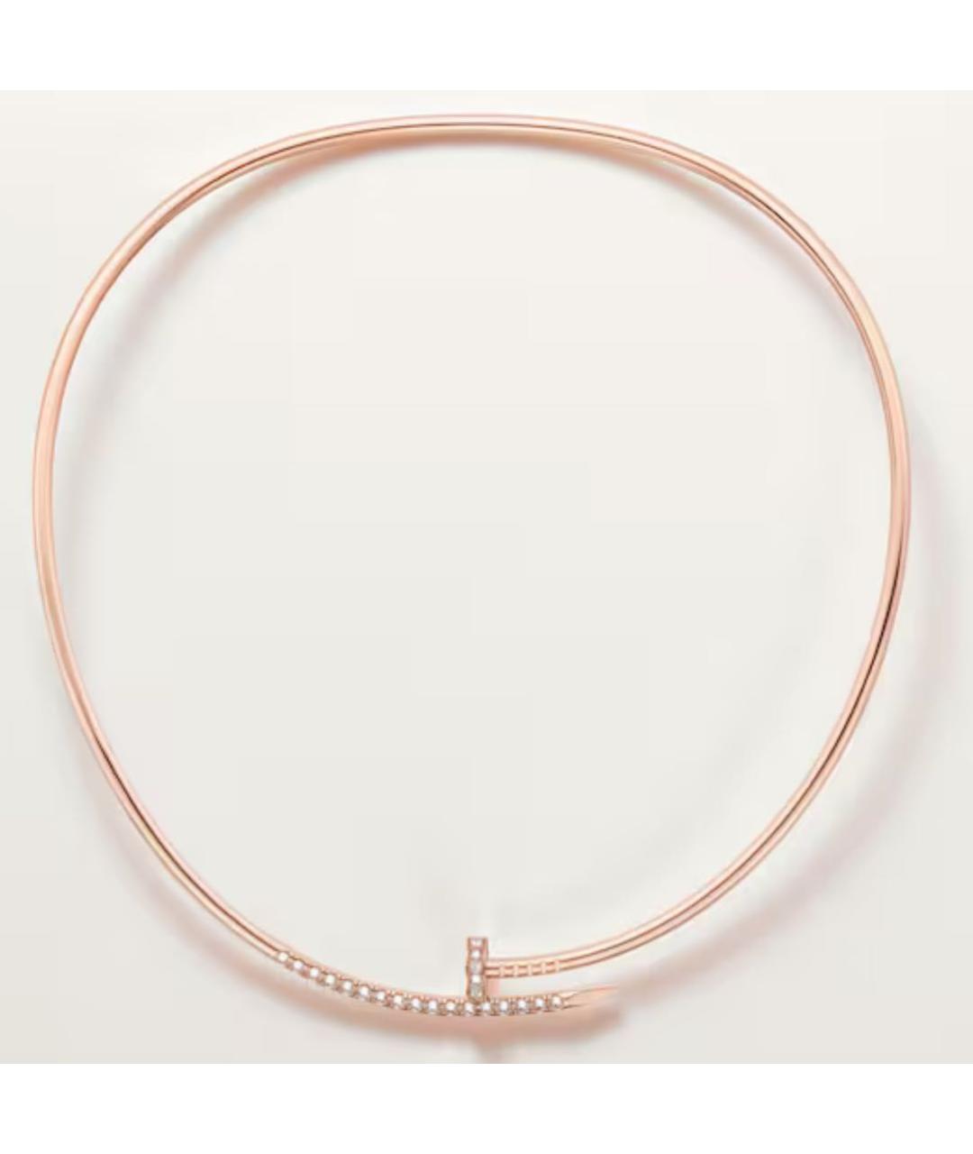 CARTIER Розовое колье из розового золота, фото 4