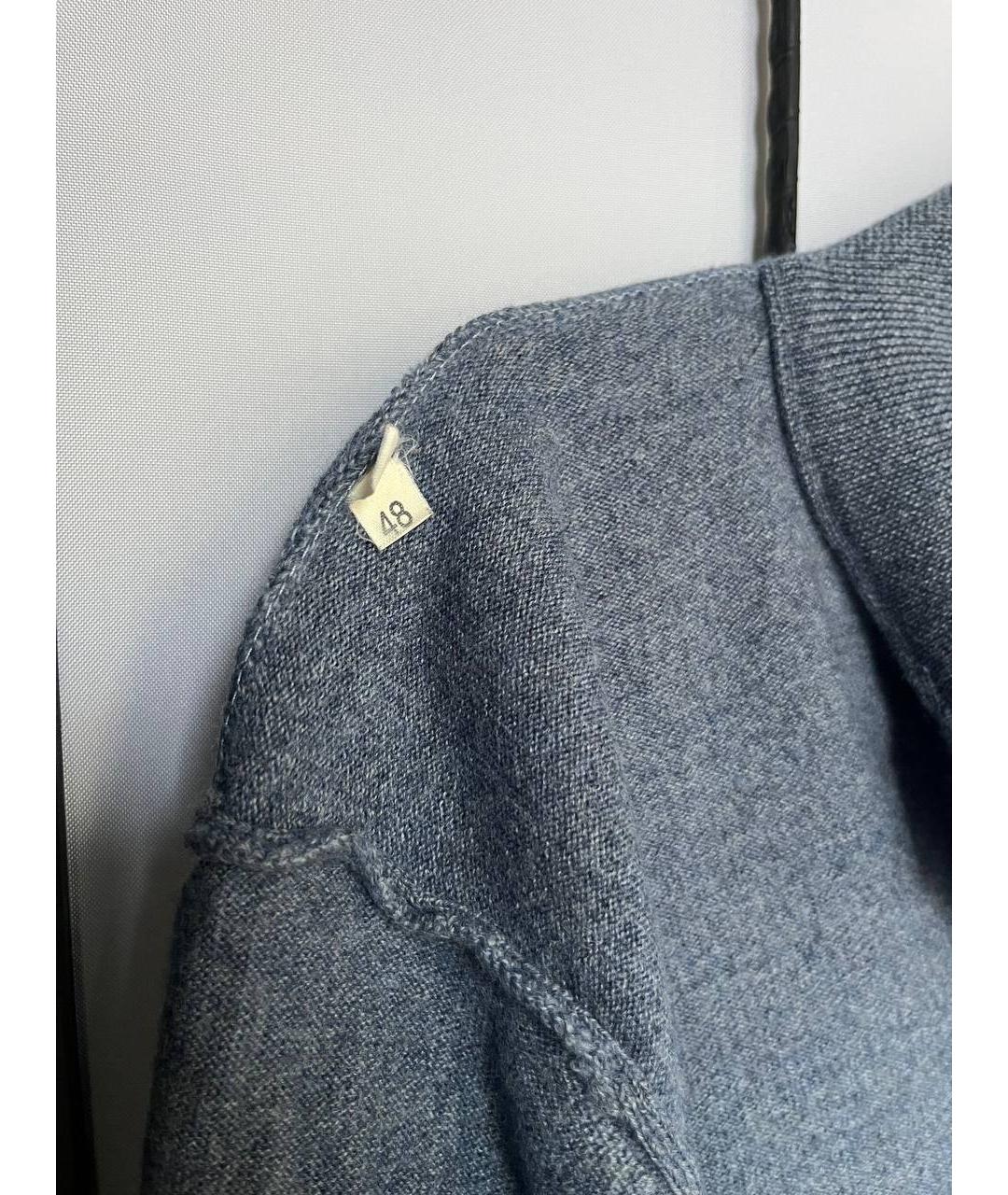 PAL ZILERI Серый шерстяной джемпер / свитер, фото 7