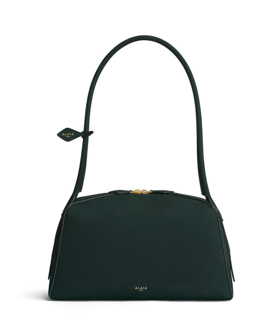 ALAIA Зеленая замшевая сумка через плечо, фото 1