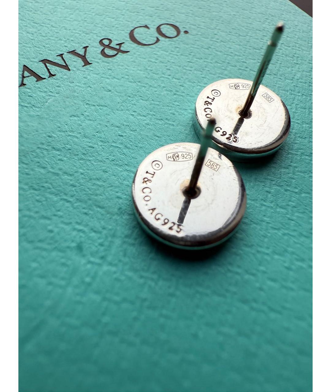 TIFFANY&CO Серебряные серебряные серьги, фото 3