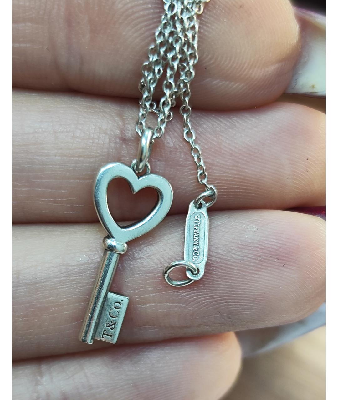 TIFFANY&CO Серебряное серебряное колье, фото 4