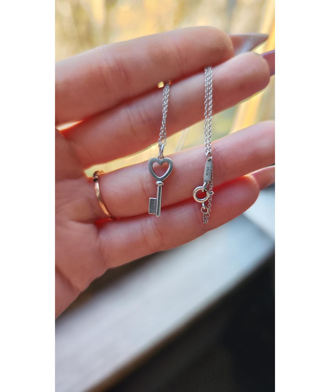 TIFFANY&CO Серебряное серебряное колье, фото 3