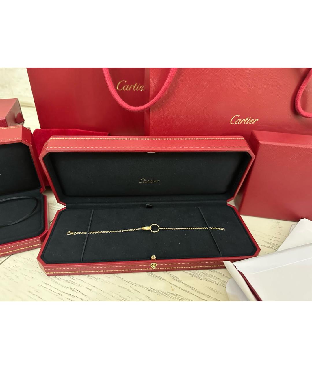 CARTIER Золотой браслет из желтого золота, фото 4