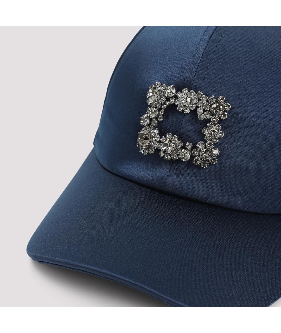 ROGER VIVIER Синяя кепка, фото 2