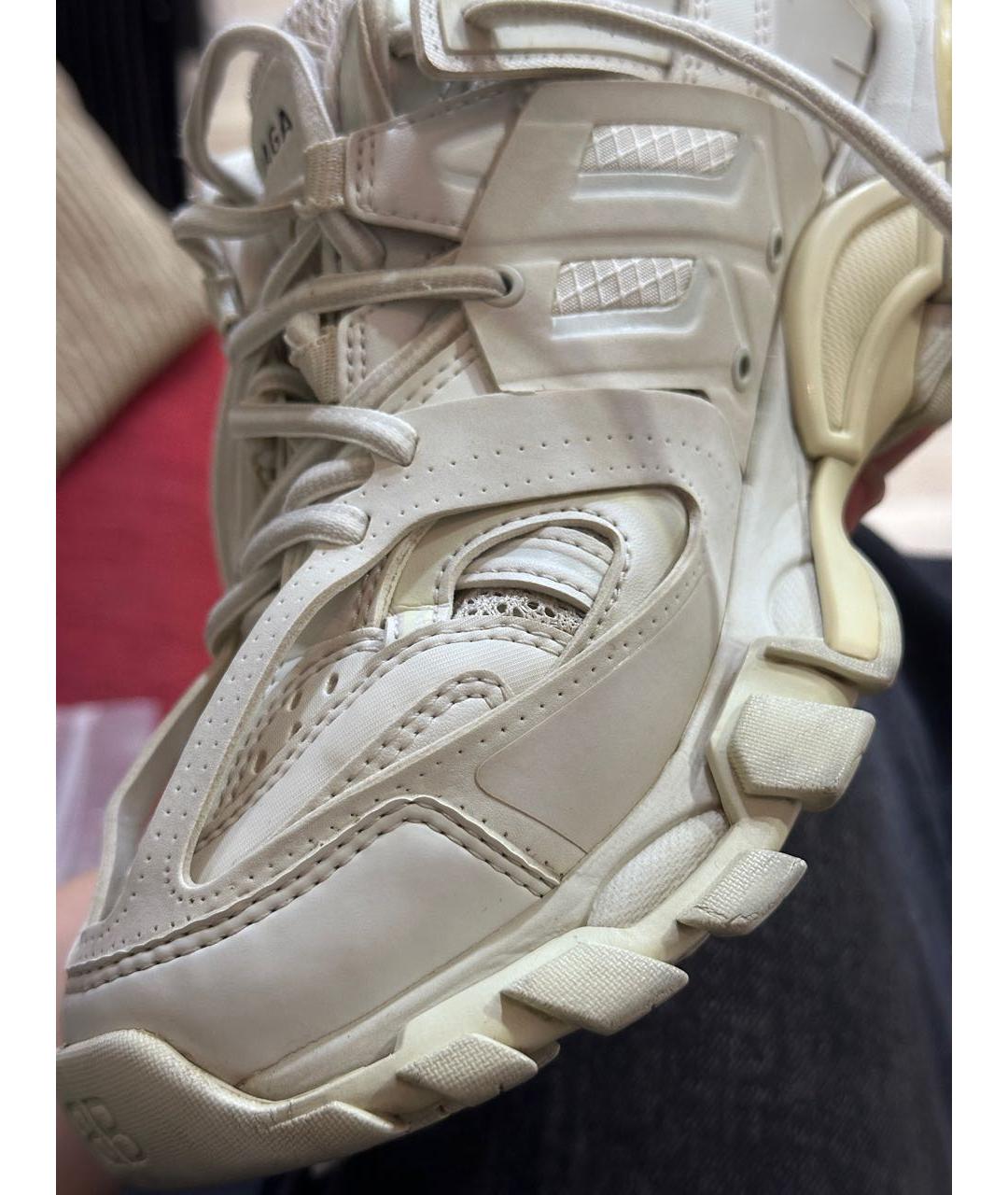 BALENCIAGA Бежевые кроссовки, фото 7