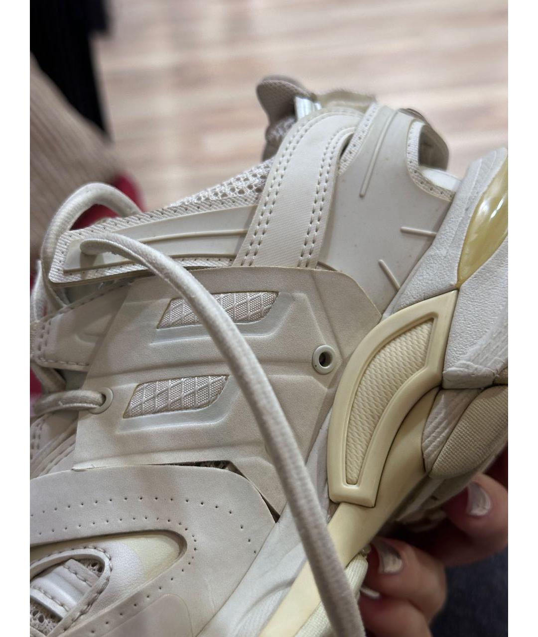 BALENCIAGA Бежевые кроссовки, фото 6