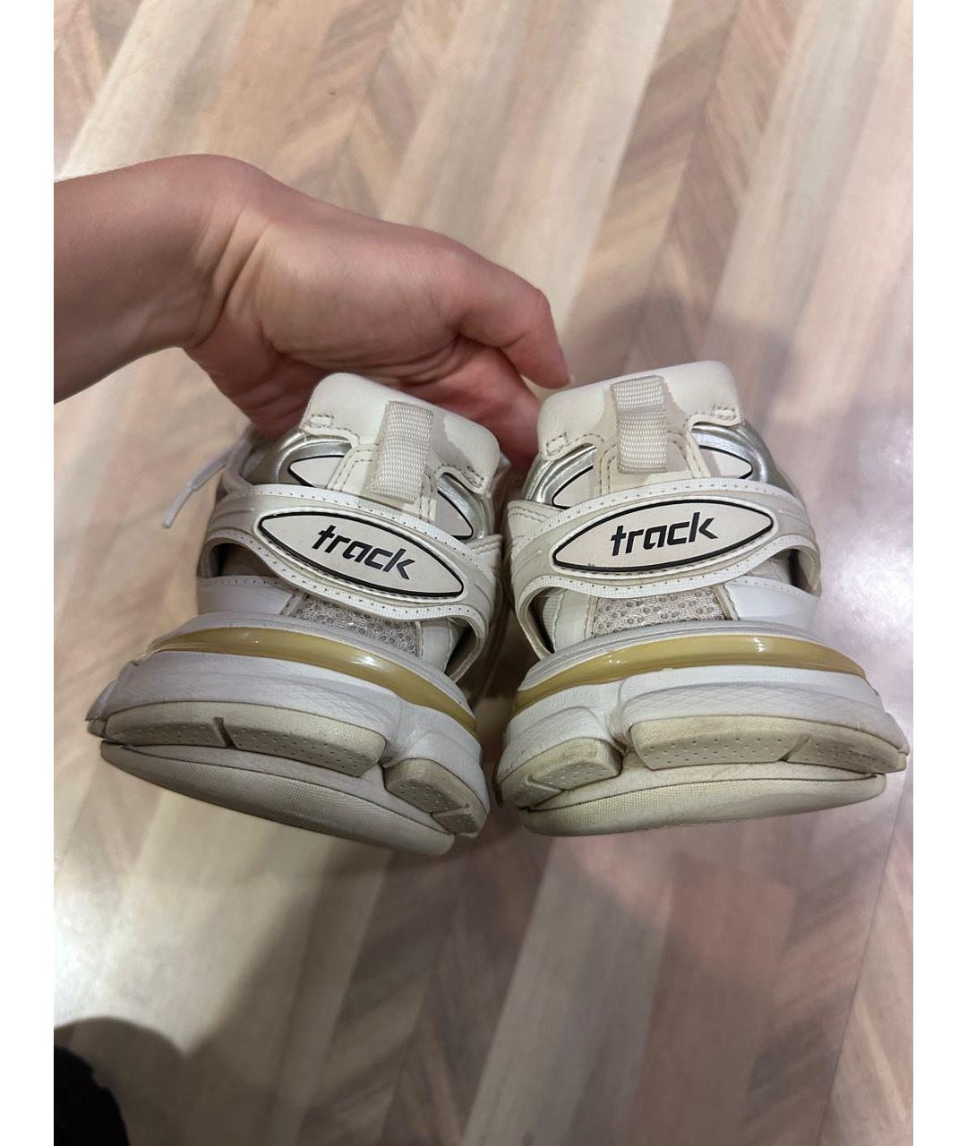 BALENCIAGA Бежевые кроссовки, фото 4