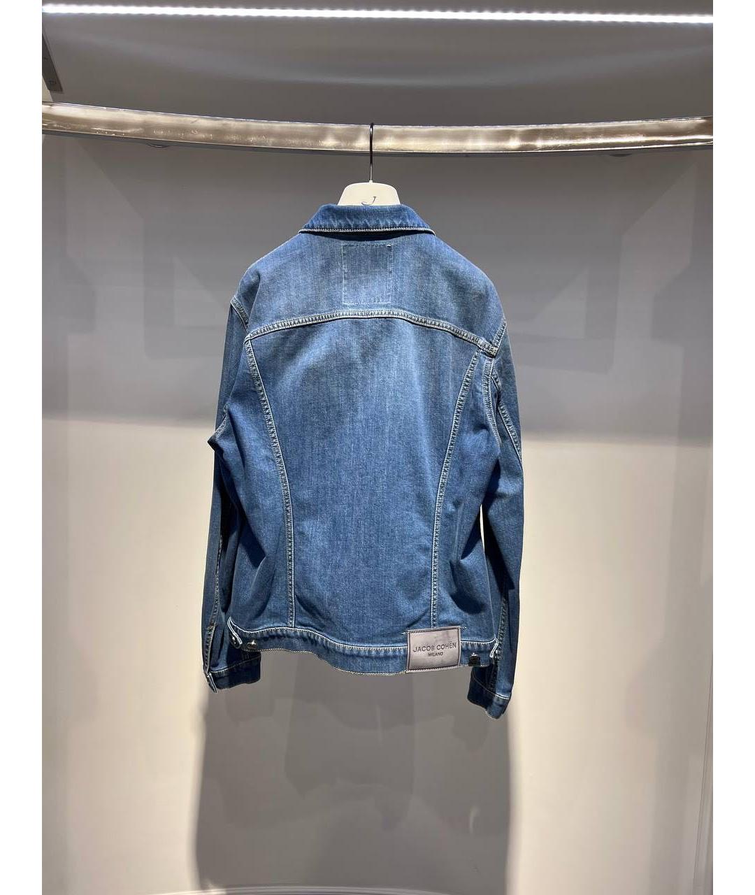 JACOB COHEN Синяя хлопковая куртка, фото 2