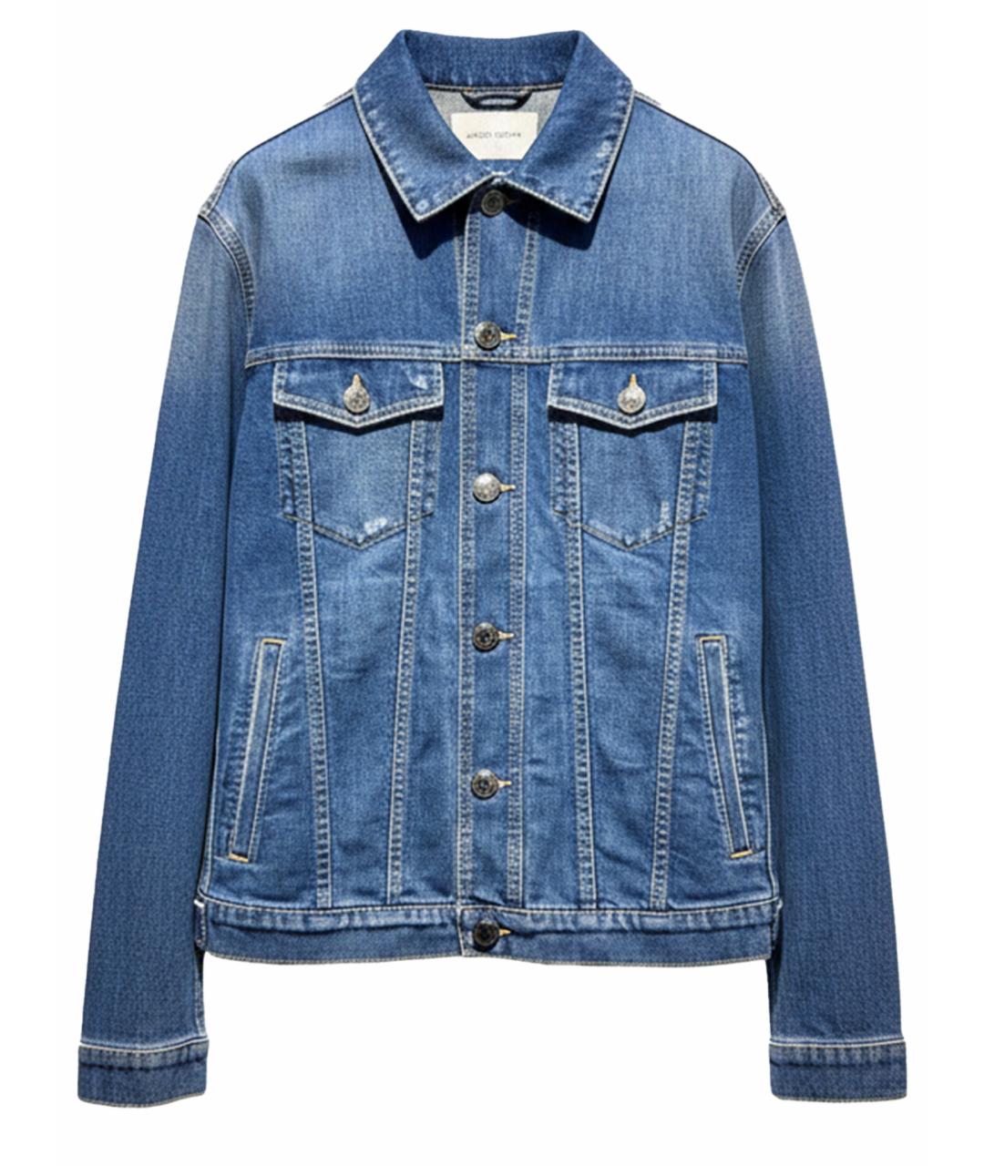 JACOB COHEN Синяя хлопковая куртка, фото 1